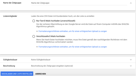 AdWords Remarketing einrichten