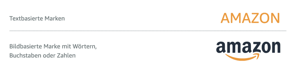 Amazon Markenregistrierung