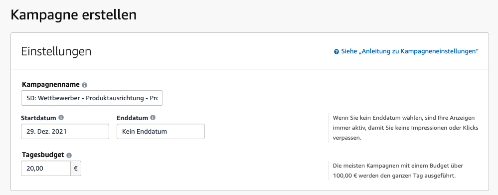 SD Anzeigen
